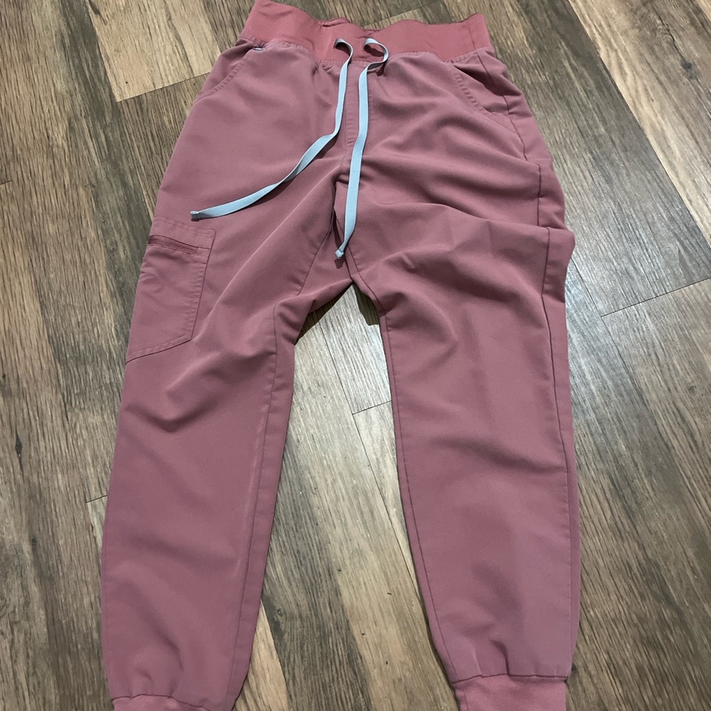 Figs Mauve Small Petite Joggers